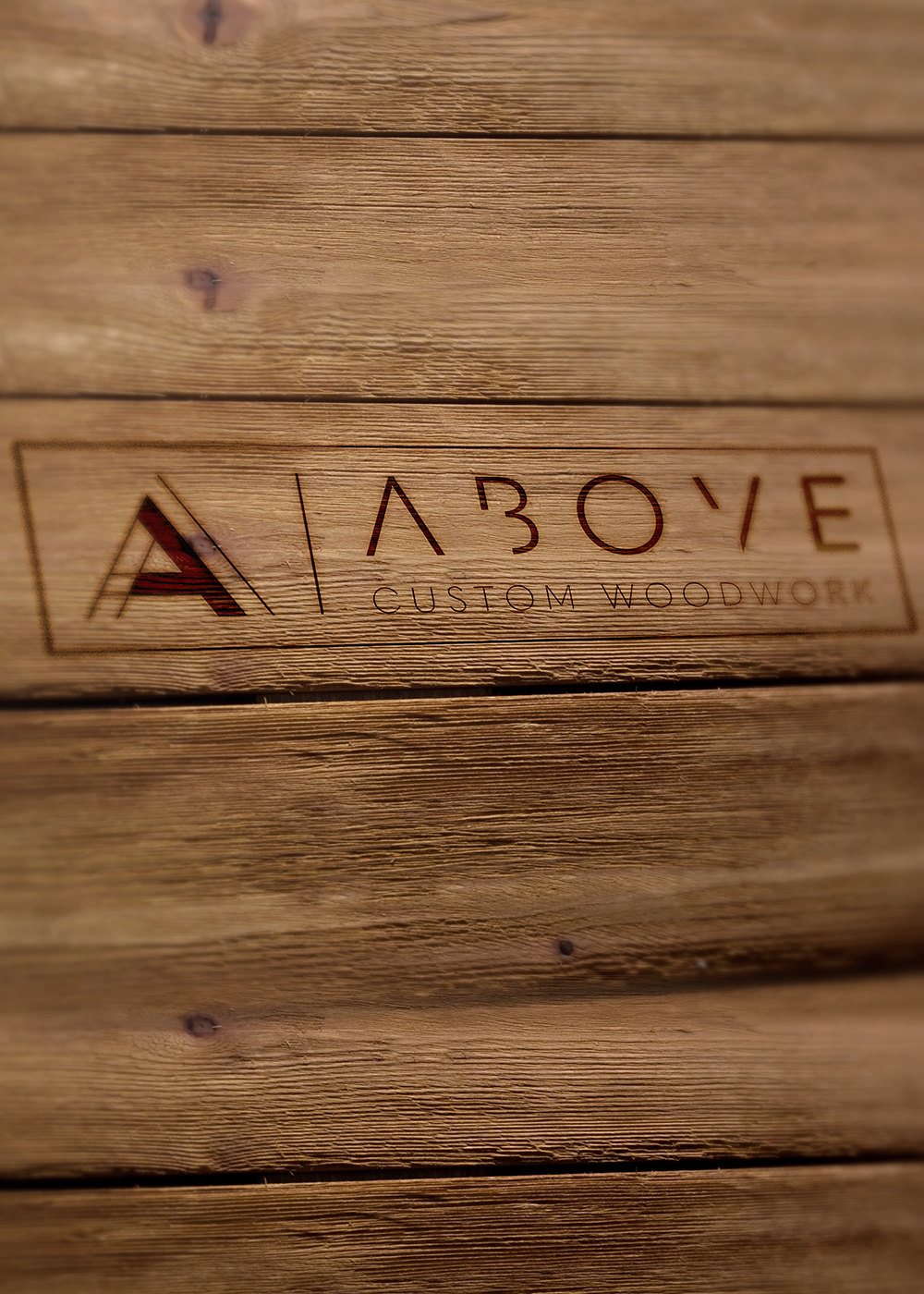 Above Custom Woodwork iDesign Branding Project
