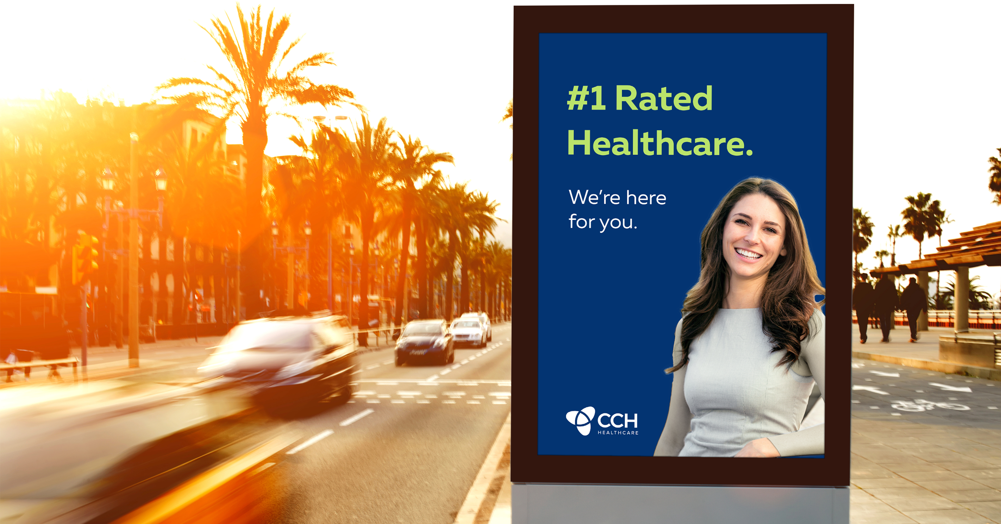 CCH Healthcare Billboard - iDesign Branding