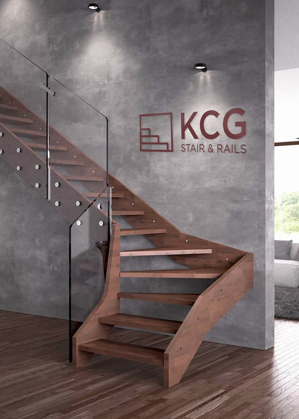 KCG Stair And Rails - iDesign Branding