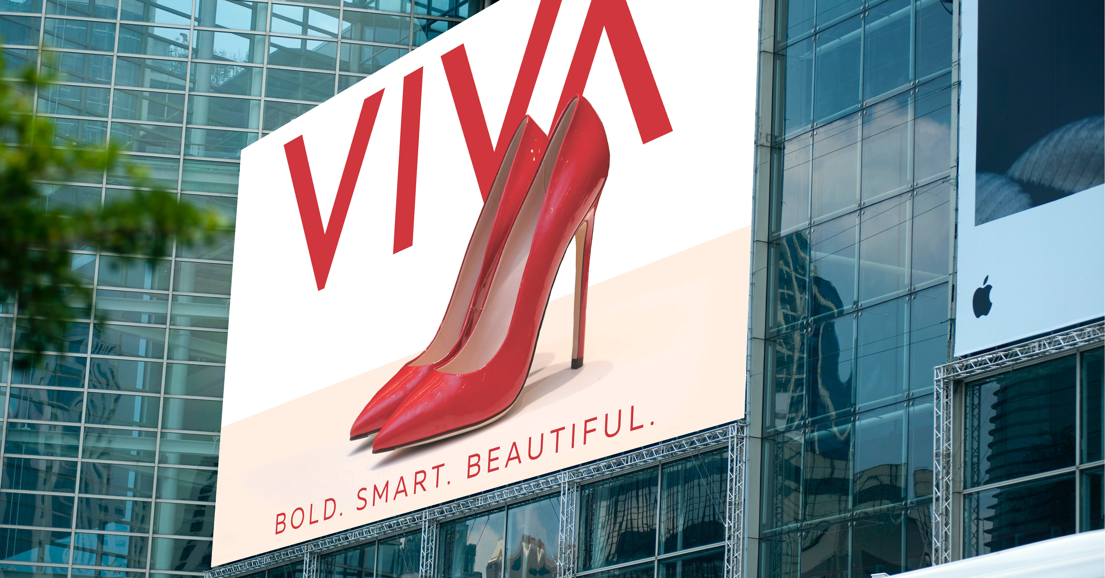 VIVA Shoes Billboard - iDesign Branding